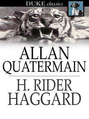 cover image of Allan Quatermain
